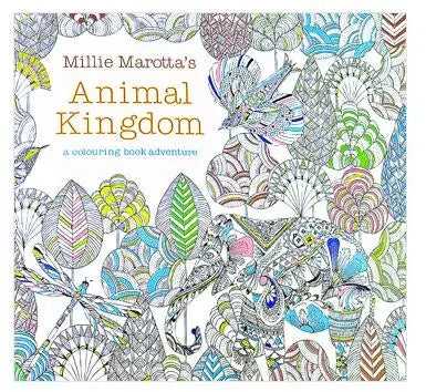 24 Page coloring book Enchanted Forest mandalas Animal kids Adult kids Coloring Books For adults drawing colouring Book 18x18 cm