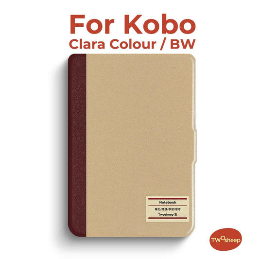 Twosheep For Kobo Clara Colour BW Protective cover 6-inch Auto Sleep Wake function E-book Case with painted patterns