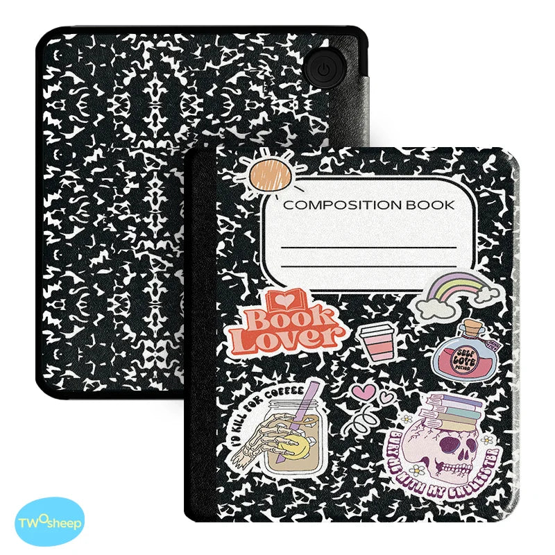 Twosheep For Kobo Libra Colour and Kobo Libra2 Protective cover 7-inch Auto Sleep Wake function E-book Case with patterns